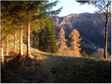 Podbrdo - Slatnik (southeastern peak)